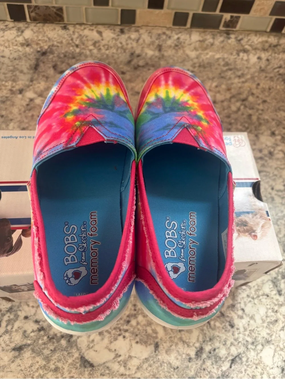 Bobs memory foam slip ons